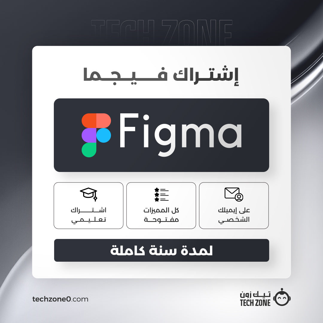 اشتراك فيجما لمدة سنة | Figma Premium